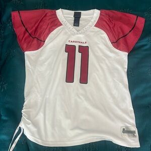 Reebok Larry Fitzgerald women’s flitter sleeve jersey size XL